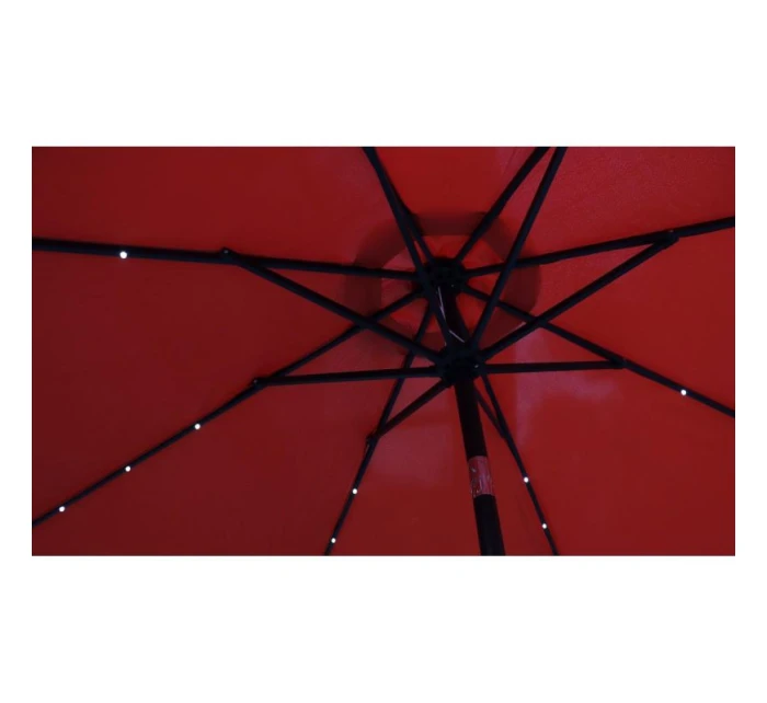 ZAHRADNÍ SLUNEČNÍK S LED OSVĚTLENÍM 300CM COCCORA ZAHRADNÍ SLUNEČNÍK S LED OSVĚTLENÍM 300CM COCCORA