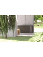 Zahradní kontejner 280L bronzový WOODEBOX dětské