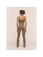 Dámské kalhoty CASALL Seamless Rib Slit Pants, zelené Dámské kalhoty CASALL Seamless Rib Slit Pants, zelené