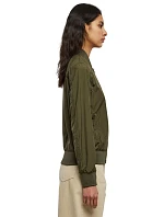 BY 044 Dámská bomber bunda model 22415699 dark olive - Build your Brand BY 044 Dámská bomber bunda model 22415699 dark olive - Build your Brand