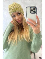 Veselá fleecová čepice model 18750215 - K-Fashion Veselá fleecová čepice model 18750215 - K-Fashion