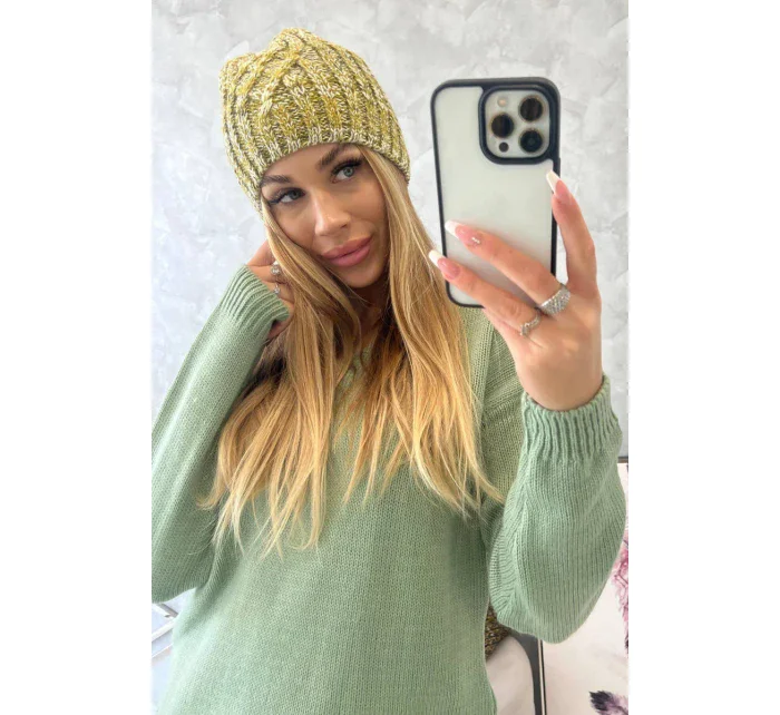 Veselá fleecová čepice model 18750215 - K-Fashion Veselá fleecová čepice model 18750215 - K-Fashion