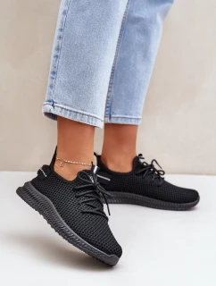 Síťované Nazouvací Sportovní Boty Dámské Černé model 21683372 - Boto