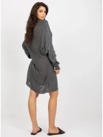 Dámský svetr BA SW C1001.57P tmavě šedá - FPrice