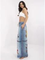 Kalhoty DHJ SP modrá model 21003930 - FPrice Kalhoty DHJ SP modrá model 21003930 - FPrice