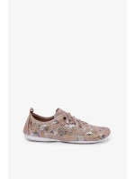 Dámské polobotky z přírodní kůže Artiker – béžové Dámské polobotky z přírodní kůže Artiker – béžové