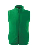 Next fleece vesta unisex středně zelená Next fleece vesta unisex středně zelená