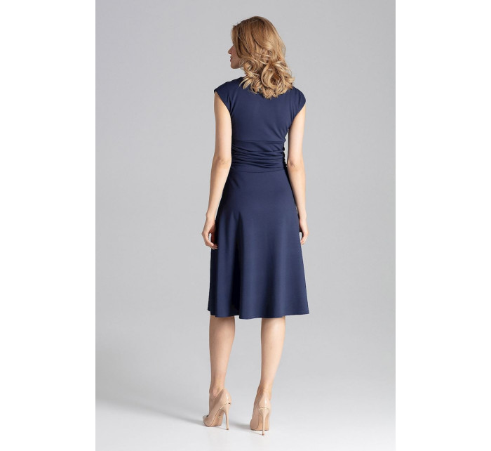 Dámské šaty model 18398633 tmavě modrá - Figl