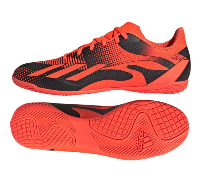 Pánské boty / kopačky X Speedportal Messi.4 M ID1737 Neon oranžová s černou - Adidas