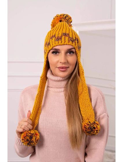 Dámská ušanka Nadia hořčicová model 21870982 - Oliwier