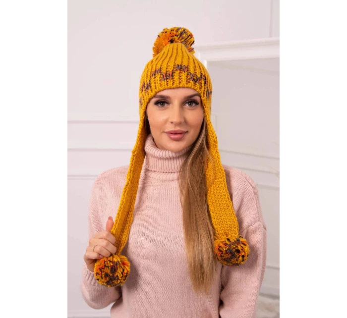 Dámská ušanka Nadia K321 hořčicová - Oliwier