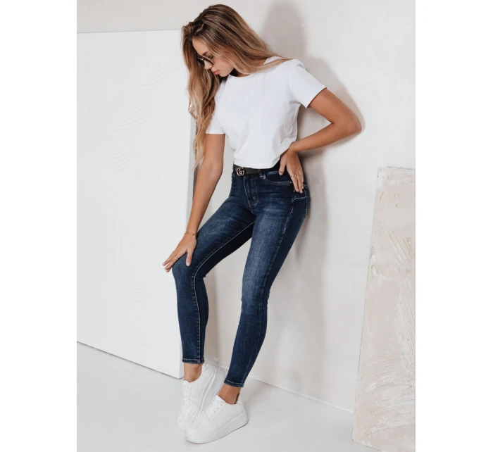 Dámské skinny džíny tmavě modré Dstreet model 21992655 - FashionStreet