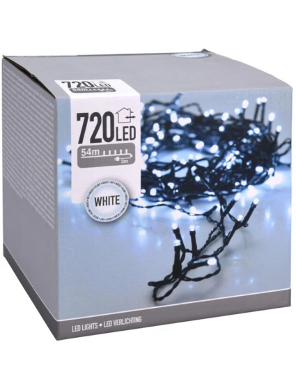 LAMPKI CHOINKOWE  720 LED BIAŁY model 21832479