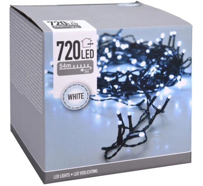 LAMPKI CHOINKOWE  720 LED BIAŁY model 21832479