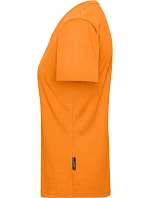 Daiber JN 1807 Dámské pracovní tričko z bio bavlny - Solid 02.1807 orange
