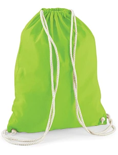Westford Mill W 110 Bavlněný vak na záda 50.0110 lime green