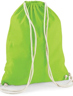 Westford Mill W 110 Bavlněný vak na záda 50.0110 lime green