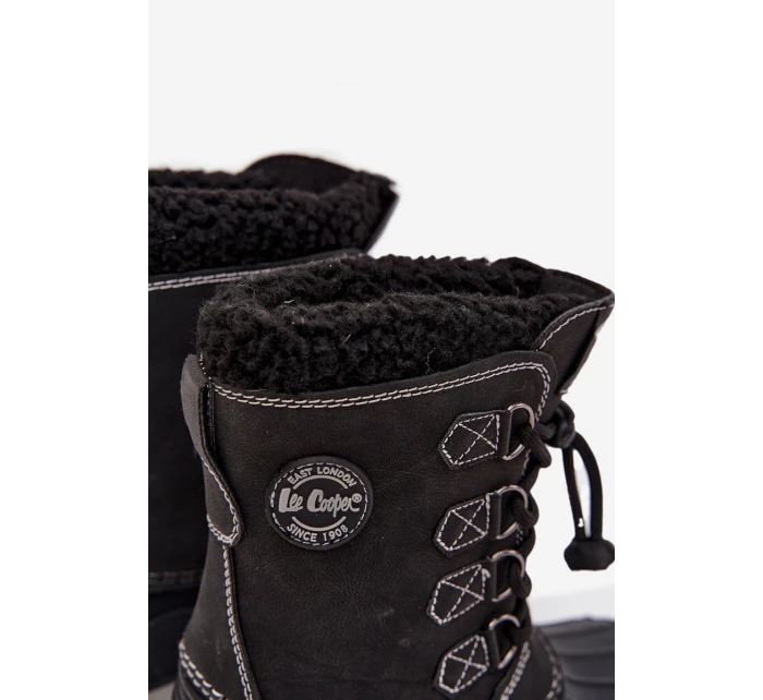 Dětské zimní boty Chlapci Lee Cooper LCJ-25-44-3943K Černé