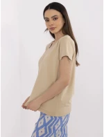 T shirt CLM TS model 21094502 beżowy - FPrice