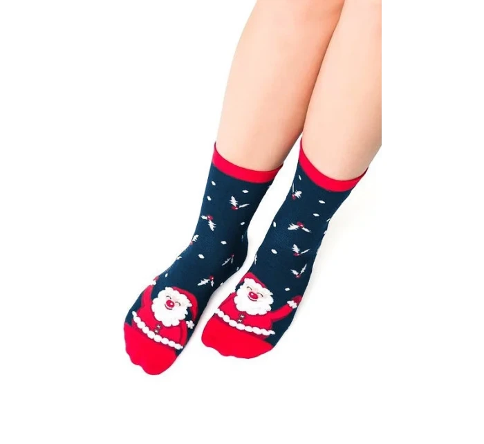 Ponožky Steven art.136 Świąteczne damskie 35-40