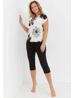 Pyžamo De Lafense 743 Elle kr/r S-2XL