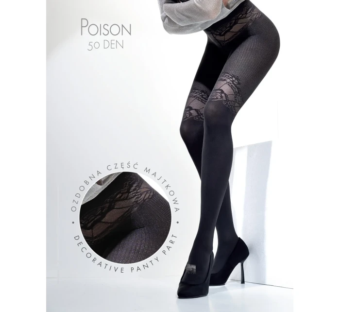 Knittex Poison 3D punčocháče 50 den 2-4