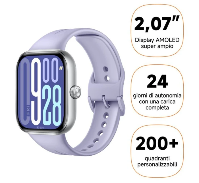 Chytré hodinky model 21864235 Watch 5 Lavender Purple - Xiaomi