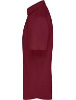 Daiber JN 680 Popelínová košile s krátkým rukávem 02.0680 wine Daiber JN 680 Popelínová košile s krátkým rukávem 02.0680 wine