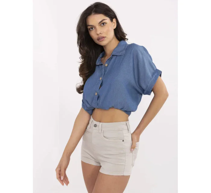 Šortky JMP SN VF808 7.35P světle šedá