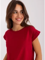 Tričko RV TS 4833.00X bordó