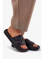 Dámské pěnové pantofle LEE MAYA SLIDER WOMEN LOW – černé