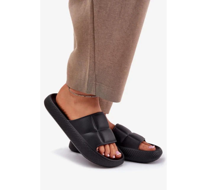 Dámské pěnové pantofle LEE MAYA SLIDER WOMEN LOW – černé