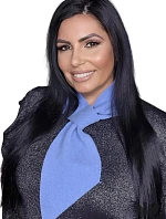 Dámská šála K.21.881.17 modrá - Kamea