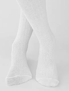 ŽEBROVANÉ PUNČOCHOVÉ KALHOTY VE TVARU RYBÍ KOSTI RB012 0-2 ROKY