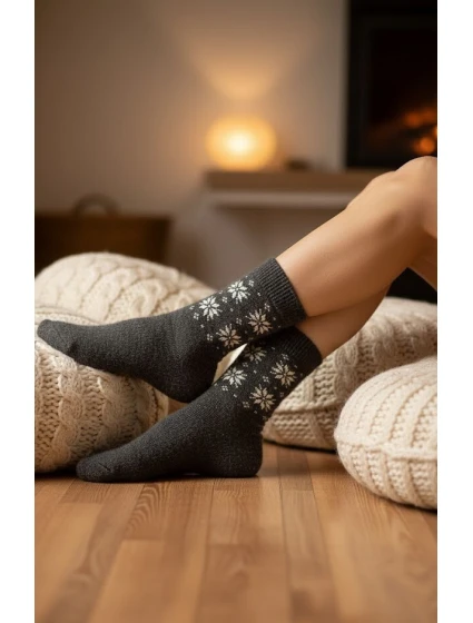 Dámské ponožky model 20507636 Warm Quality 3542 - WiK