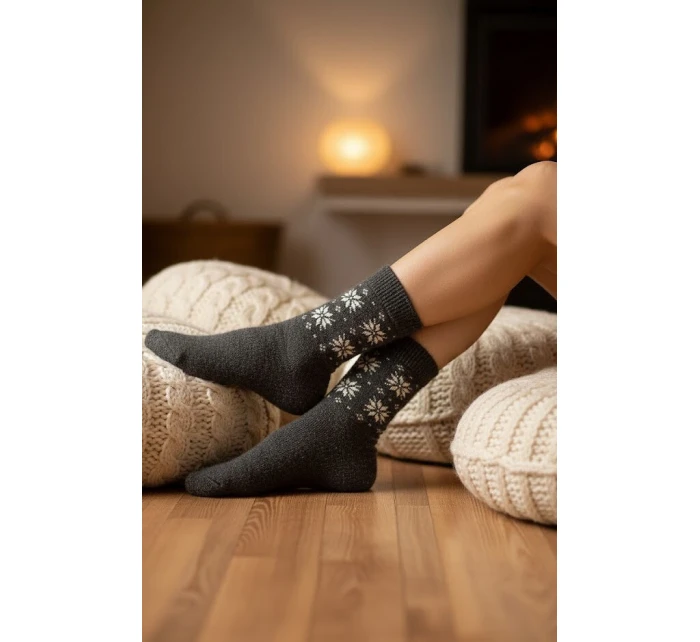 Dámské ponožky model 20507636 Warm Quality 3542 - WiK