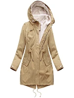 ZIMOWA DAMSKA PARKA Z I KAPTUREM BEŻOWA model 21242072 - Libland ZIMOWA DAMSKA PARKA Z I KAPTUREM BEŻOWA model 21242072 - Libland