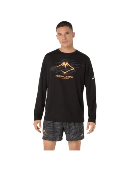 Fujitrail Logo LS Top model 21376192 Black L - Asics Fujitrail Logo LS Top model 21376192 Black L - Asics