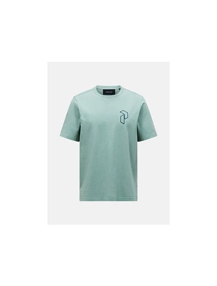 Pánské tričko PEAK PERFORMANCE M Original Graphic Tee, zelené Pánské tričko PEAK PERFORMANCE M Original Graphic Tee, zelené
