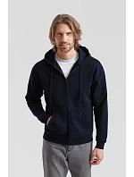 Premium Hooded Sweat Jacket Mikina s kapucí model 22454845 deep navy - Fruit of the Loom Premium Hooded Sweat Jacket Mikina s kapucí model 22454845 deep navy - Fruit of the Loom