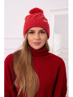 Fleecová čepice Wanda K281 červená