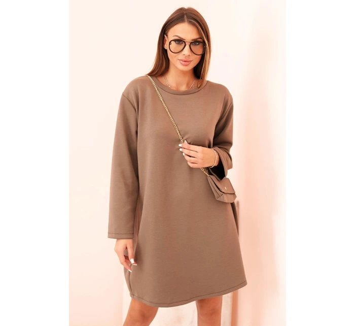 Dámská viskózová sukýnka Plus Size s model 21268069 na řetízku fango - K-Fashion