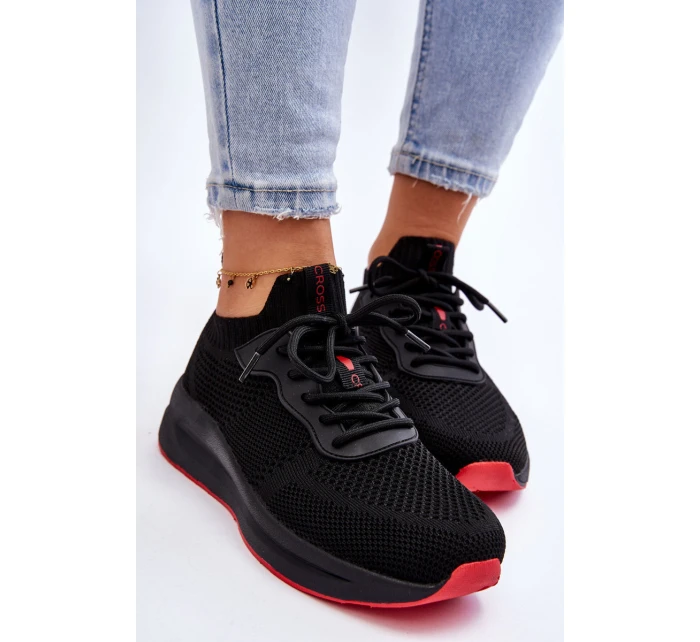 Dámské Cross Jeans Slip-on Sneakers LL2R4032C Černá