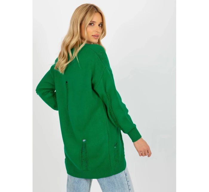 Dámský kardigan LC SW model 18140194 zelená - FPrice