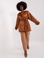 LK KR 509459 bunda.96P světle hnědá