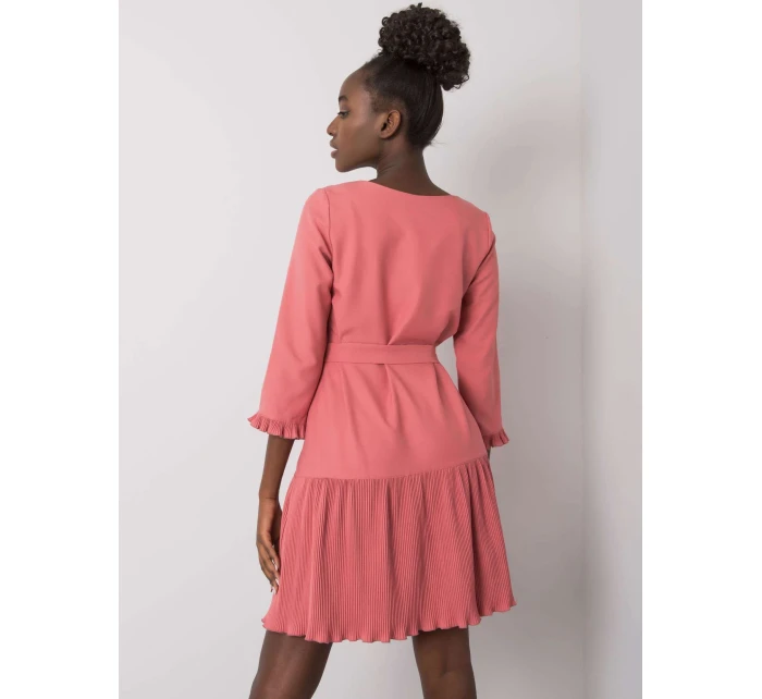 Šaty LK SK 507733.80P tmavě růžová