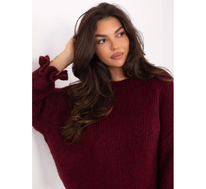 Jumper MI SW 2912.10X bordó Jumper MI SW 2912.10X bordó
