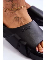 Dámské lehké pěnové pantofle Big Star Černé