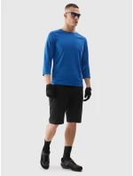 Pánské cyklistické triko 4F - modré Pánské cyklistické triko 4F - modré