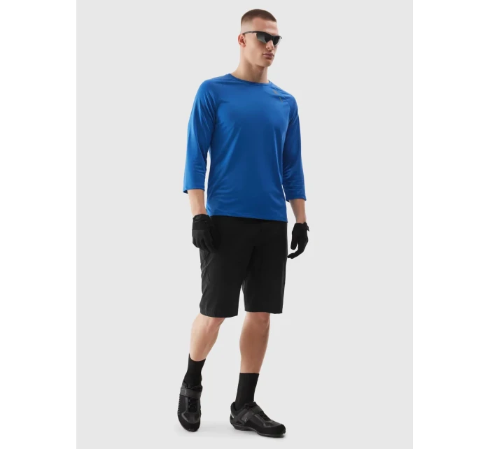 Pánské cyklistické triko 4F - modré Pánské cyklistické triko 4F - modré